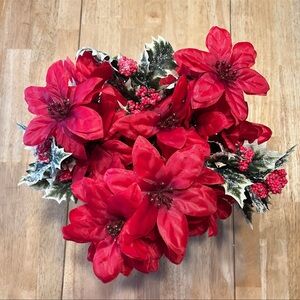 Vintage Christmas Faux Florals